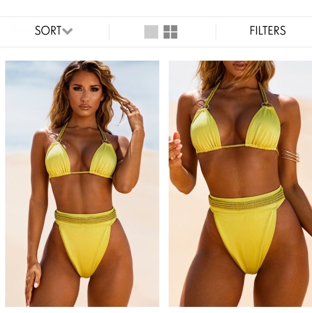 Pretty little things high  waist swimsuit